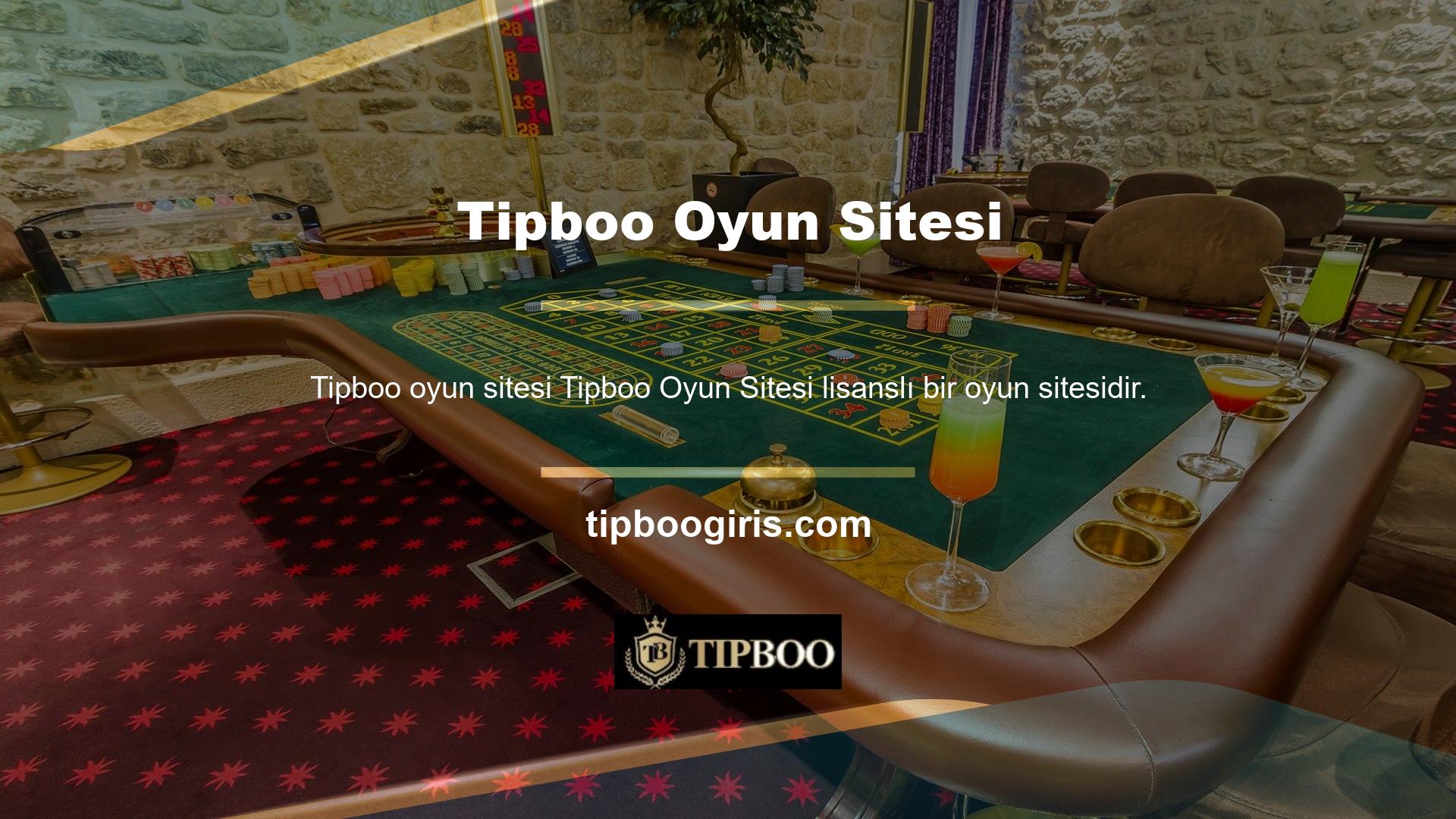 Tipboo oyun sitesi, üyelerine kendi ülkelerinde satın alınan lisansları kazanma şansı sunarken, aynı zamanda ücretsiz bonuslar da sunuyor