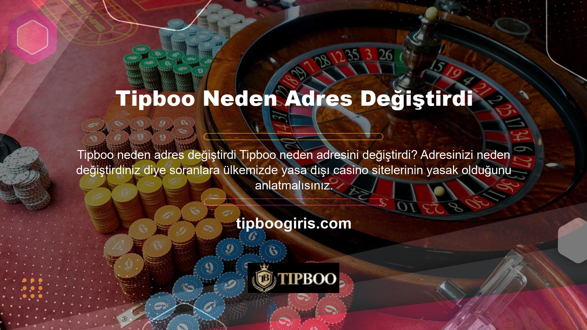 Tipboo bahis sitesi, mükemmel hizmet anlayışı, yüksek oranları ve oyunculara yönelik bol miktarda bonus seçeneği ile sürekli gelişen bir platformdur